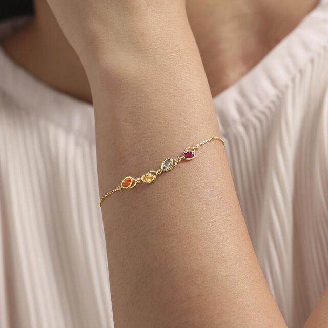 Prism Charm Sapphire Bracelet,,hi-res image number null