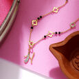 Mia Sutra DIY with Alphabet Charms- H,,hi-res view 1