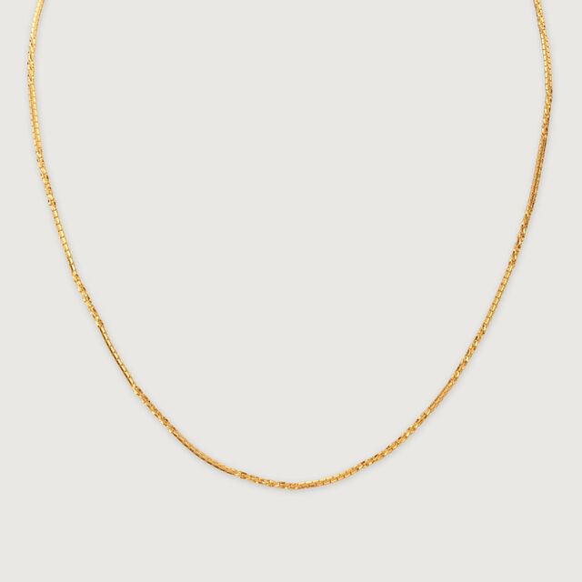 Luminous Thread 22KT Gold Chain,,hi-res image number null