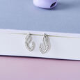 Chic Twirls Silver Earrings,,hi-res view 1