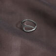 Fluid Minimal Silver Ring,,hi-res view 1