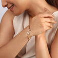 Sisterhood Shimmer 14 KT Diamond Bangle,,hi-res view 1