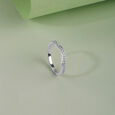 Twinkling Wave Silver Ring,,hi-res view 1