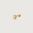 Chic Swirl Topaz Nose Pin,,hi-res view 2