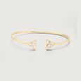 Edgy Glow Diamond Bangle,,hi-res view 3