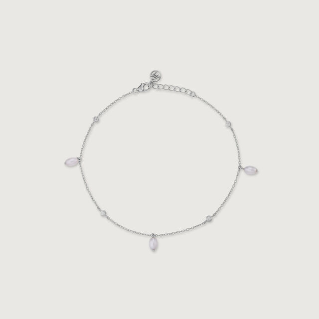 Dreamy Dangle Silver Anklet,,hi-res image number null