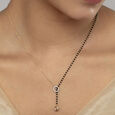 Timeless Glow Gold & Diamond Mangalsutra,,hi-res view 2