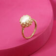 Arch Glow Pearl Ring,,hi-res view 1