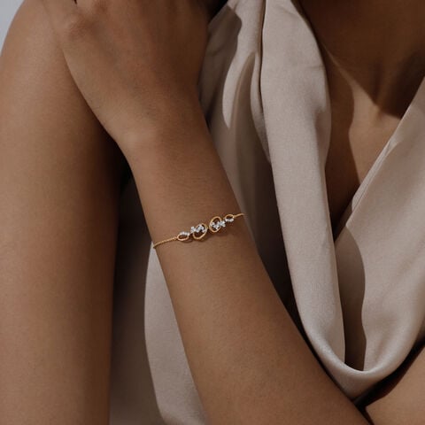 Scattered Harmony Diamond Bracelet
