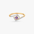 Prism Glow Gold Ring,,hi-res view 2