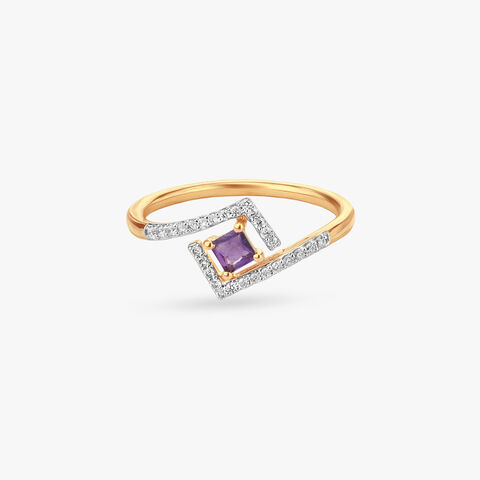 Prism Glow Gold Ring alternate view 1
