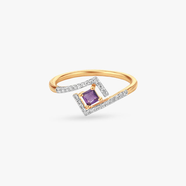 Prism Glow Gold Ring,,hi-res image number null