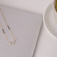 Infinity Circles Gold and Diamond Mangalsutra,,hi-res view 1
