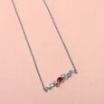Vivid Harmony Silver Necklace,,hi-res view 1