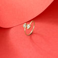 Modern Embrace Polki Ring,,hi-res view 1