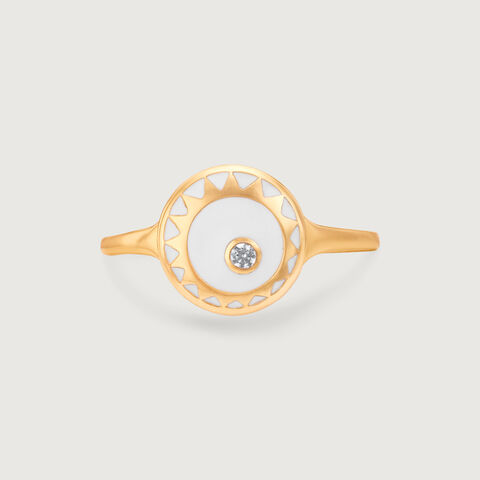 Radiant Dusk Cubic Zirconia Ring