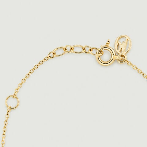 Graceful Flame Diamond Bracelet