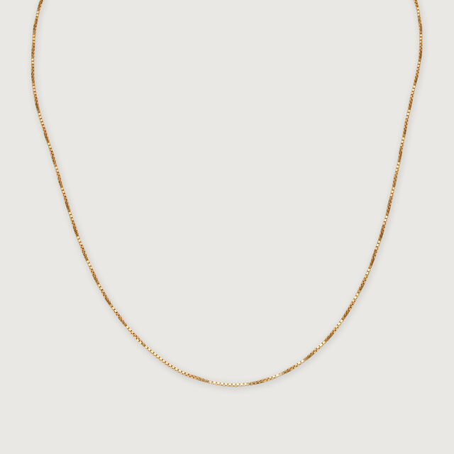 Sleek  14KT Yellow Gold Chain,,hi-res image number null