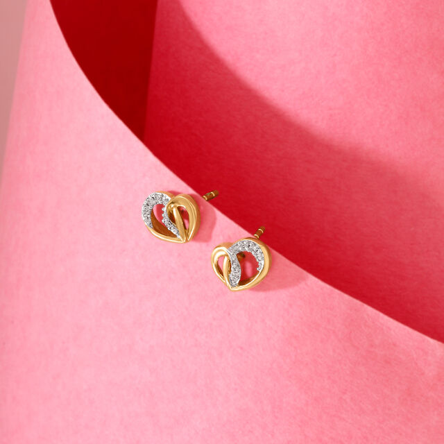 Radiant Embrace Diamond Stud Earrings,,hi-res image number null