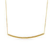 14KT Yellow Gold Curvy Beauty Necklace,,hi-res view 2