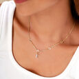 Mia Sutra DIY with Alphabet Charms- K,,hi-res view 3