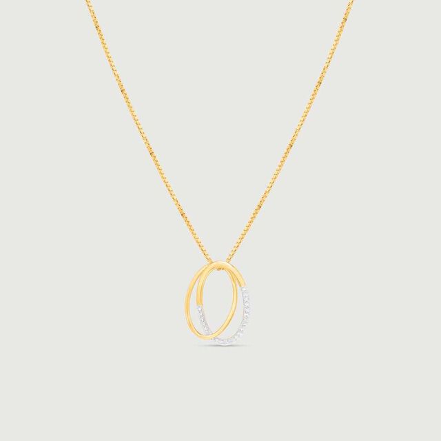Twinkle Loop Diamond Pendant,,hi-res image number null