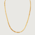 Edgy Link Gold Chain,,hi-res view 3