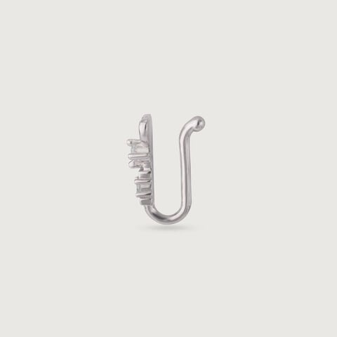 Cute Gleam Silver Nose Pin