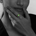 Serene Firefly 14 kt Gold & Blue Topaz Finger Ring,,hi-res view 3
