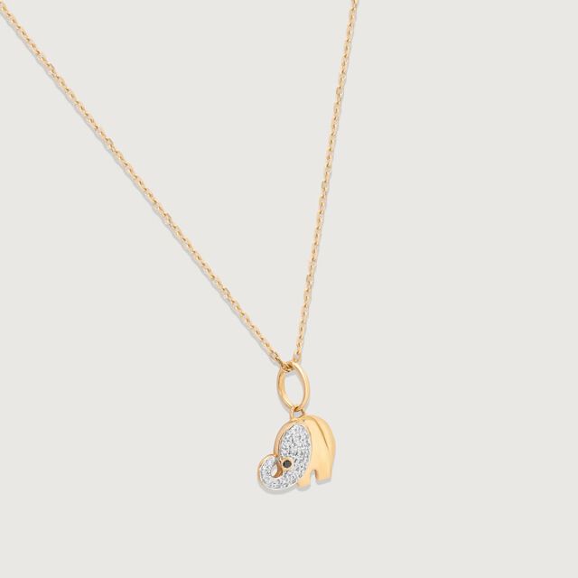 Tiny Tusk Diamond Pendant,,hi-res image number null