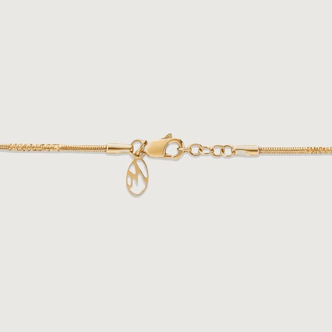 Textured Radiant Gold Chain