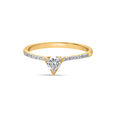 Heartstrings Solitaire Finger Ring,,hi-res view 2