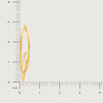 Eclipse Flare 14KT Hoop Earrings,,hi-res view 5