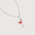 Zesty Cheers Silver Pendant,,hi-res view 4
