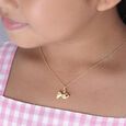 Friendly Fish Gold Pendant,,hi-res view 2