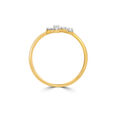 14KT Yellow Gold Ice Spike Symphony Diamond Ring,,hi-res view 4