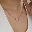 Modern Marvel Gold and Diamond Mangalsutra,,hi-res view 2