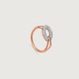 Orbit of Elegance Gold & Diamond Finger Ring,,hi-res view 3