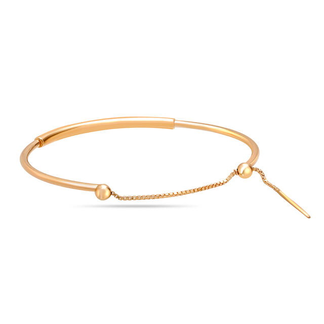 14 Karat Yellow Gold Mom & Me Mamma Mia Bangle,,hi-res image number null