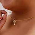 Soft Geometry Diamond Pendant,,hi-res view 2