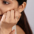 Starry Fusion 14KT Diamond Finger Ring,,hi-res view 1
