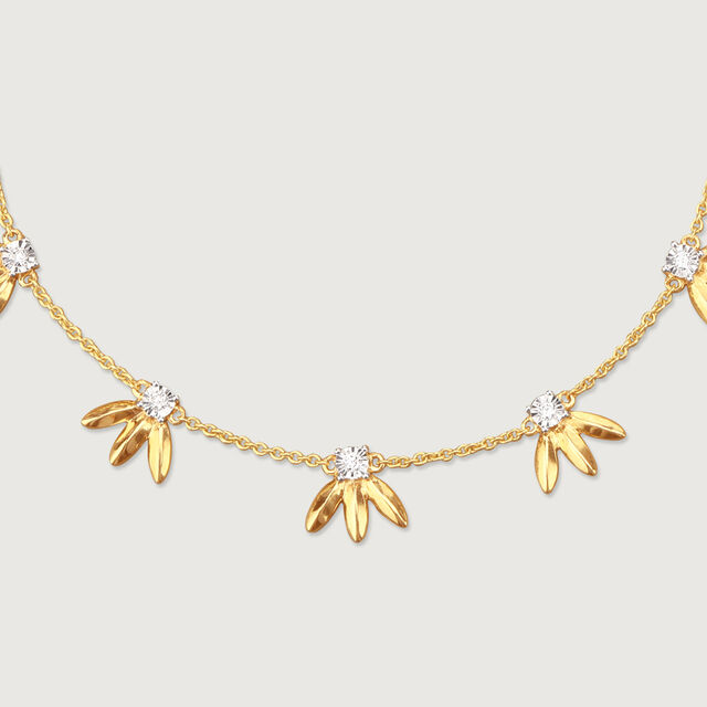 Playful Sparkle Leaf Diamond Bracelet,,hi-res image number null