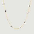 Sleek Geometric Gold Mangalsutra,,hi-res view 4