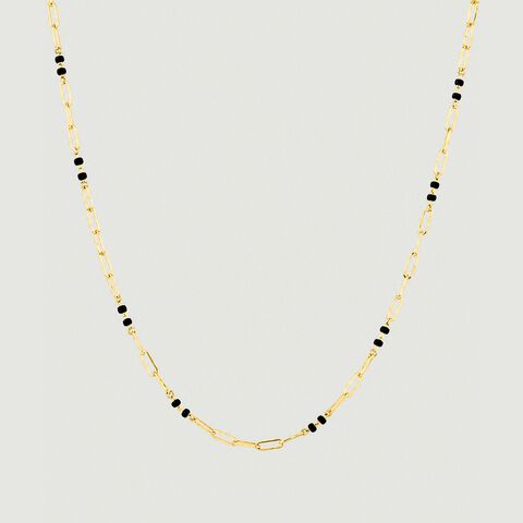 Sleek Geometric Gold Mangalsutra