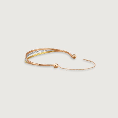 Sleek Twinkling Diamond Bangle