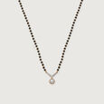 14KT Idyllic Diamond Mangalsutra,,hi-res view 3