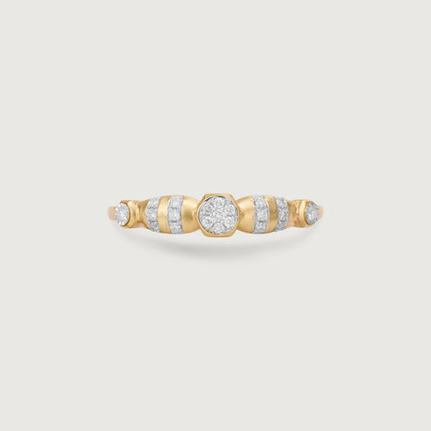 Hive Whisper Diamond Ring