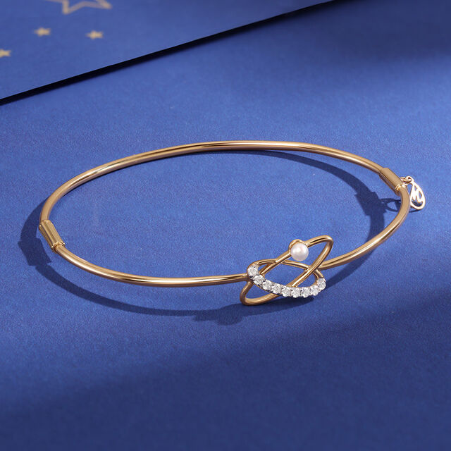 Astral Pearl Dance 14KT Bangle,,hi-res image number null