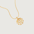 Fluid Radiant Gold Pendant,,hi-res view 2