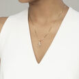 Adi Shakti Gold and Diamond Pendant,,hi-res view 2